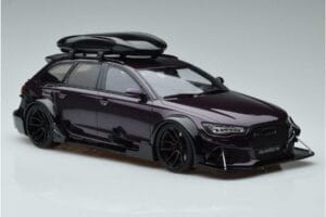 Audi RS6 C7 Avant Med Body Kit Lilla GT Spirit 1:18 GT864 Resin — billede 4 af 6