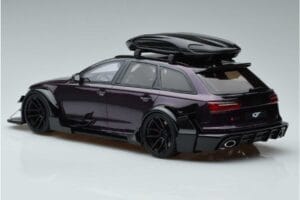 Audi RS6 C7 Avant Med Body Kit Lilla GT Spirit 1:18 GT864 Resin — billede 5 af 6