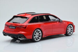 Audi RS6 MTM C8 Avant Tango Rød GT Spirit 1:18 GT432 Resin — billede 2 af 6