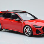 Audi RS6 MTM C8 Avant Tango Rød GT Spirit 1:18 - image 4 of 6