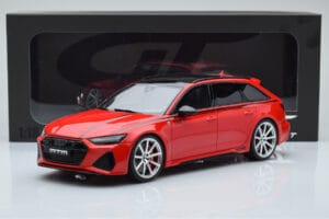 Audi RS6 MTM C8 Avant Tango Rød GT Spirit 1:18 GT432 Resin — billede 6 af 6