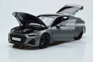 Audi RS7 C8 Sportback Grå Kengfai 1:18 VAKF-0333 Resin — billede 2 af 7