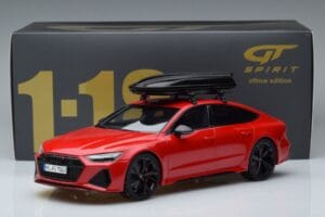 Audi RS7 C8 Sportback Rød Asia Edition GT Spirit 1:18 CLDC021 Resin — billede 6 af 6