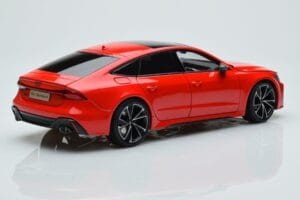 Audi RS7 C8 Sportback Rød Kengfai 1:18 VAKF-0332 Resin — billede 3 af 7