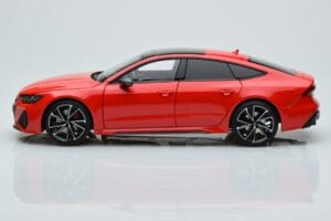 Audi RS7 C8 Sportback Rød Kengfai 1:18 VAKF-0332 Resin — billede 4 af 7