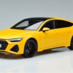 Audi RS7 C8 Sportback Gul Vossen Rims Begrænset Udgave Kengfai 1:18 VAKF 0335 Metal