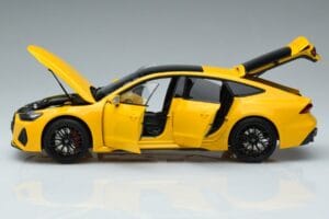 Audi RS7 C8 Sportback Gul Vossen Rims Begrænset Udgave Kengfai 1:18 VAKF-0335 Metal — billede 4 af 8