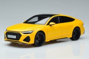 Audi RS7 C8 Sportback Gul Vossen Rims Begrænset Udgave Kengfai 1:18 VAKF 0335 Metal