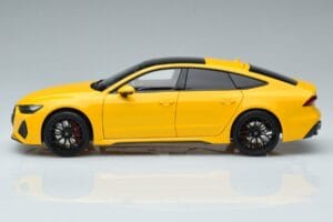 Audi RS7 C8 Sportback Gul Vossen Rims Begrænset Udgave Kengfai 1:18 VAKF-0335 Metal — billede 5 af 8