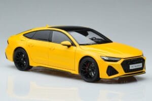 Audi RS7 C8 Sportback Gul Vossen Rims Begrænset Udgave Kengfai 1:18 VAKF-0335 Metal — billede 6 af 8