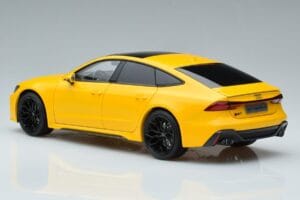 Audi RS7 C8 Sportback Gul Vossen Rims Begrænset Udgave Kengfai 1:18 VAKF-0335 Metal — billede 7 af 8