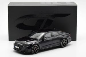 Audi RS7 C8 Sportback Mythos Sort Asia Edition GT Spirit 1:18 CLDC011 Resin — billede 6 af 6
