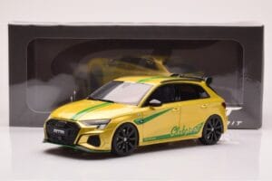 Audi S3 8Y MTM Clubsport Gul GT Spirit 1:18 GT891 Resin — billede 6 af 6