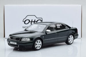 Audi S8 D2 Grøn Otto 1:18 OT916 Resin — billede 6 af 6