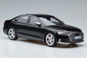 Audi S8 D5 Mythos Sort Asia Edition GT Spirit 1:18 CLDC019 Resin — billede 4 af 6