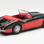 Austin-Healey 3000 Mk I Spider Sort Rød Kyosho 1:18 08141KR - image 3 of 8