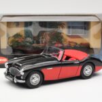 Austin-Healey 3000 Mk I Spider Sort Rød Kyosho 1:18 08141KR - image 8 of 8