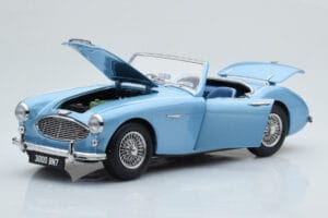Austin-Healey 3000 Mk1 BN7 Blå Kyosho 1:18 08149HBL Metal — billede 2 af 8