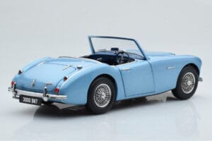 Austin-Healey 3000 Mk1 BN7 Blå Kyosho 1:18 08149HBL Metal — billede 4 af 8