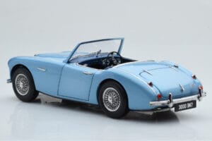 Austin-Healey 3000 Mk1 BN7 Blå Kyosho 1:18 08149HBL Metal — billede 7 af 8