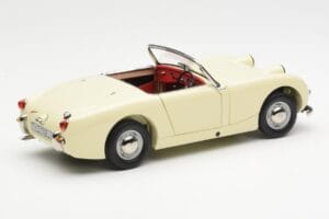 Austin-Healey Sprite Mk I Open Old English Hvid Kyosho 1:18 08953EW Metal — billede 3 af 8
