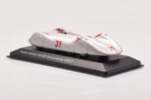 Auto Union Stromlinie #31 AVUS 1937 Sølv Minichamps 1:43 5030900503 Metal — billede 3 af 4