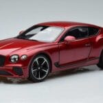 Bentley Continental GT Candy Rød Norev 1:18 182788 Metal