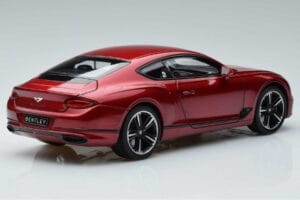 Bentley Continental GT Candy Rød Norev 1:18 182788 Metal — billede 3 af 7