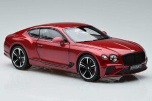 Bentley Continental GT Candy Rød Norev 1:18 182788 Metal — billede 5 af 7