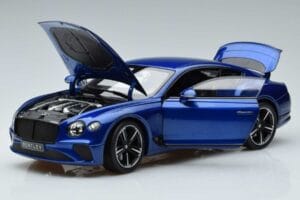Bentley Continental GT Sequin Blå Norev 1:18 182787 Metal — billede 2 af 7