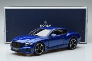 Bentley Continental GT Sequin Blå Norev 1:18 182787 Metal — billede 7 af 7