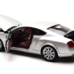 Bentley Continental GT Sølv Minichamps 1:18 - image 5 of 8