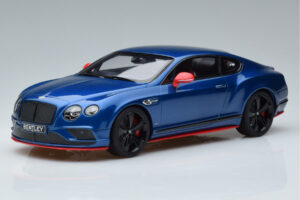 Bentley Continental GT Speed Black Edition Blå GT Spirit 1:18 KJ006 Resin
