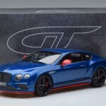 Bentley Continental GT Speed Black Edition Blå GT Spirit 1:18 KJ006 Resin - image 6 of 6