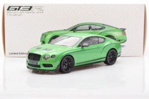 Bentley Continental GT3-R Apple Grøn Almost Real 1:18 830402 Metal — billede 8 af 8