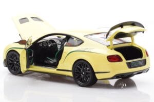 Bentley Continental GT3-R Citric Almost Real 1:18 830403 Metal — billede 5 af 8
