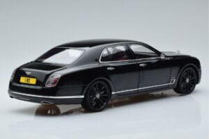Bentley Mulsanne W.O. Edition By Mulliner Sort Almost Real 1:18 830508 Metal — billede 3 af 11
