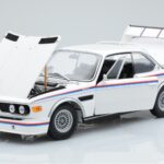 BMW 3.0 CSL E9 Hvid Dealer Edition Minichamps 1:18 - image 2 of 7