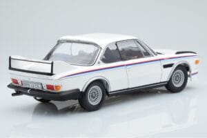 BMW 3.0 CSL E9 Hvid Dealer Edition Minichamps 1:18 80435A5D020 Metal — billede 3 af 7