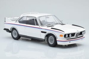 BMW 3.0 CSL E9 Hvid Dealer Edition Minichamps 1:18 80435A5D020 Metal — billede 5 af 7
