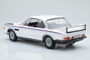 BMW 3.0 CSL E9 Hvid Dealer Edition Minichamps 1:18 80435A5D020 Metal — billede 6 af 7