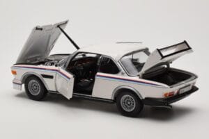 BMW 3.0 CSL E9 Hvid Heritage Edition Minichamps 1:18 80432411550 Metal — billede 5 af 8