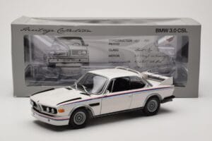 BMW 3.0 CSL E9 Hvid Heritage Edition Minichamps 1:18 80432411550 Metal — billede 8 af 8