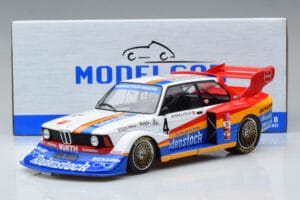 BMW 320 Group 5 #4 M. Winkelhock DRM Zolder 1979 MCG 1:18 MCG18807R Metal — billede 6 af 6