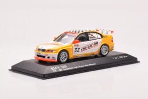BMW 320i E46 Wiechers Sport #32 Hennerici / Wiechers WTCC 2005 Minichamps 1:43 400052432 Metal — billede 2 af 4