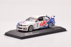 BMW 320si E90 BMW Team UK #1 A. Priaulx WTCC Porto Winner 2007 Minichamps 1:43 400072601 Metal — billede 2 af 4