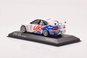 BMW 320si E90 BMW Team UK #1 A. Priaulx WTCC Porto Winner 2007 Minichamps 1:43 400072601 Metal — billede 3 af 4