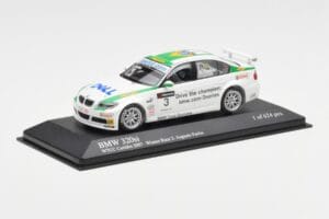BMW 320si E90 BMW Team Germany #3 A. Farfus WTCC Curitiba Heat Winner 2007 Minichamps 1:43 400072603 Metal — billede 2 af 4