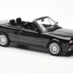 BMW 325i E30 Cabriolet Sort Metallic Norev 1:18 - image 4 of 6