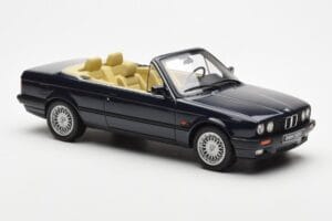 BMW 325i E30 Cabriolet Blå Otto 1:18 OT114 Resin — billede 4 af 6